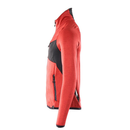 Pull polaire avec veste micropolaire zippée
