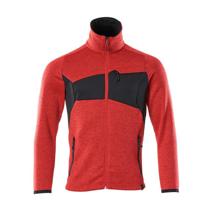 Pull tricoté avec cardigan zippé