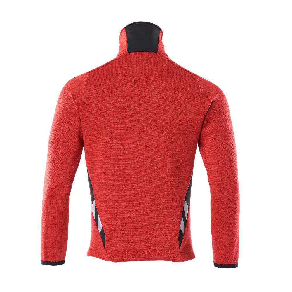 Pull tricoté avec cardigan zippé