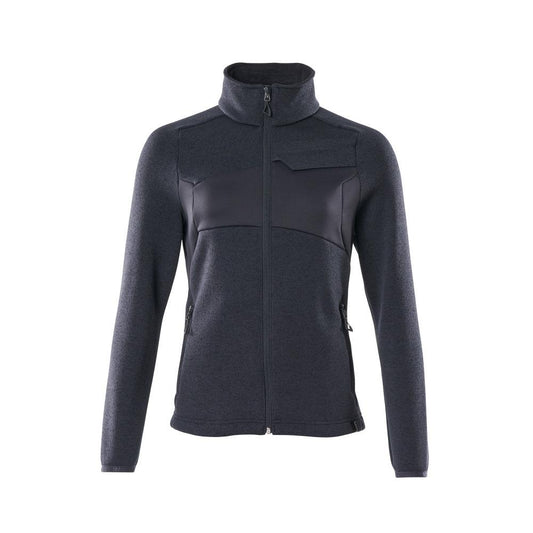 Pull tricoté avec fermeture éclair, cardigan femme