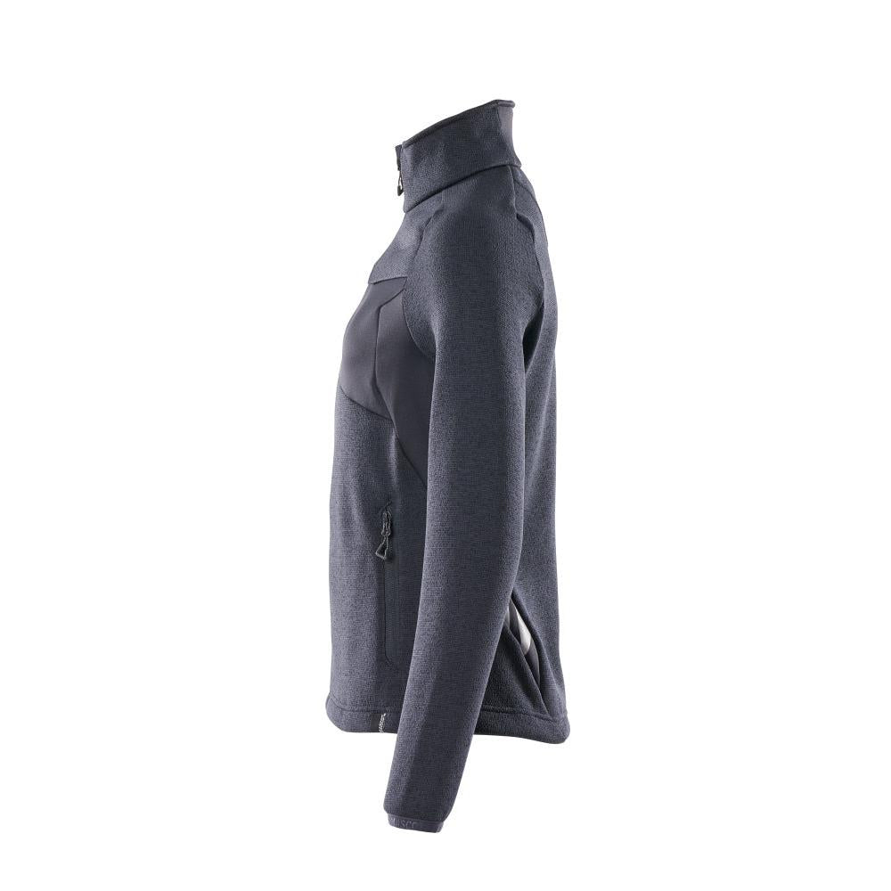 Pull tricoté avec fermeture éclair, cardigan femme
