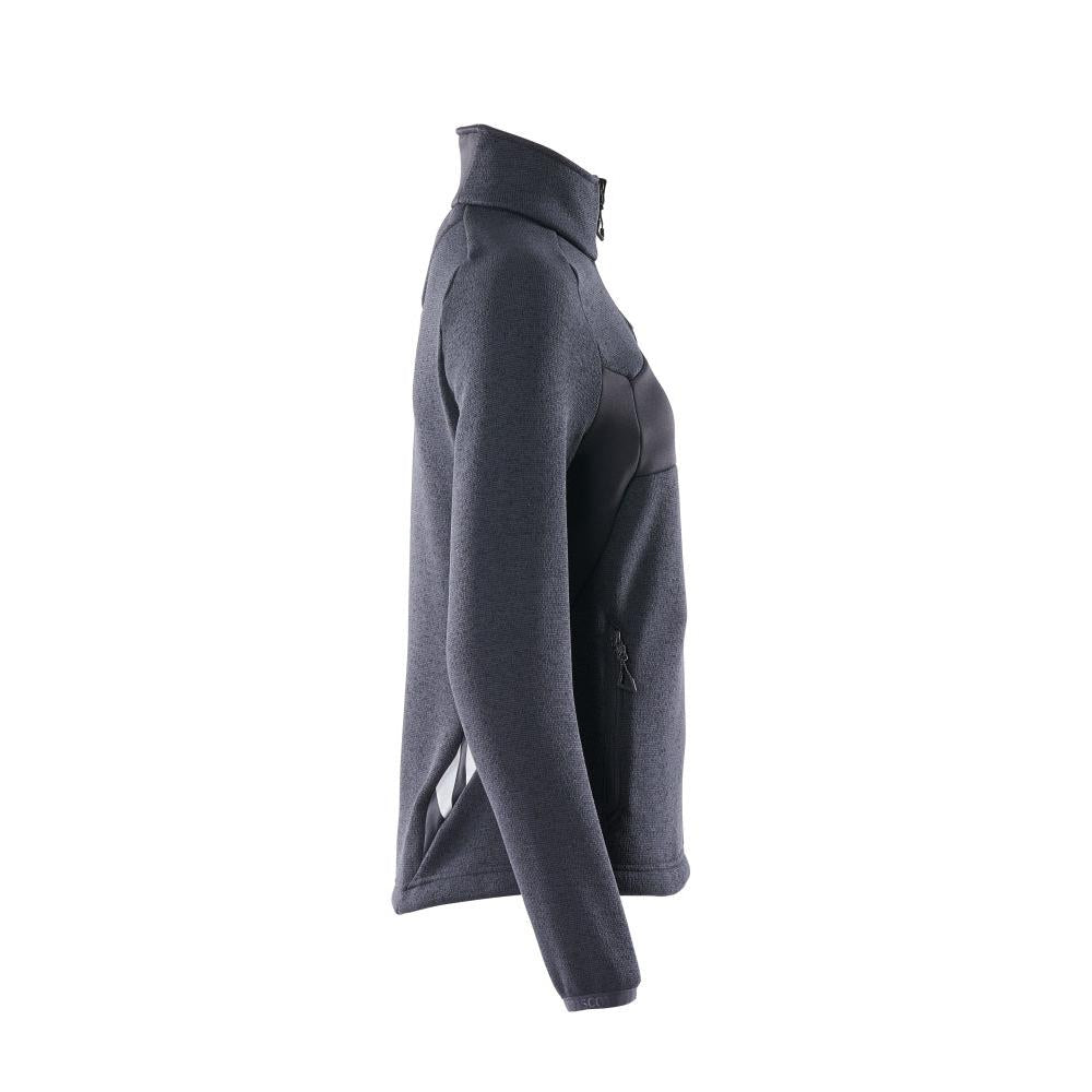 Pull tricoté avec fermeture éclair, cardigan femme