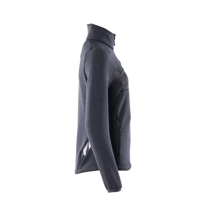 Pull tricoté avec fermeture éclair, cardigan femme
