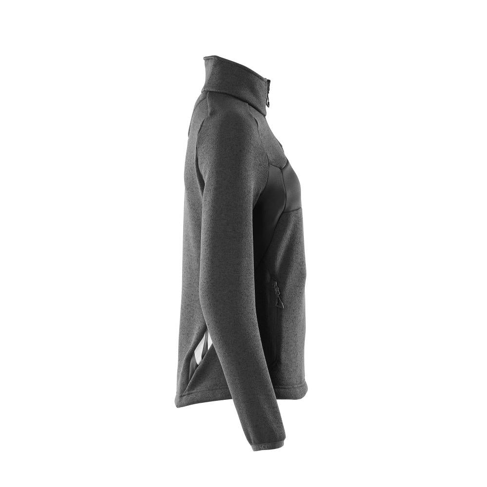 Pull tricoté avec fermeture éclair, cardigan femme