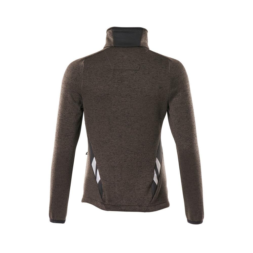 Pull tricoté avec fermeture éclair, cardigan femme