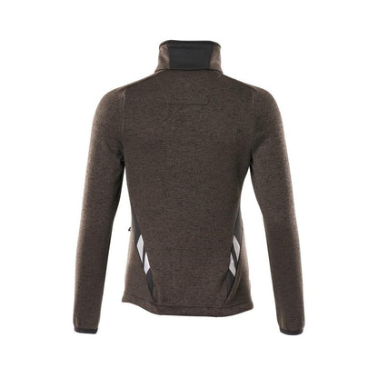 Pull tricoté avec fermeture éclair, cardigan femme