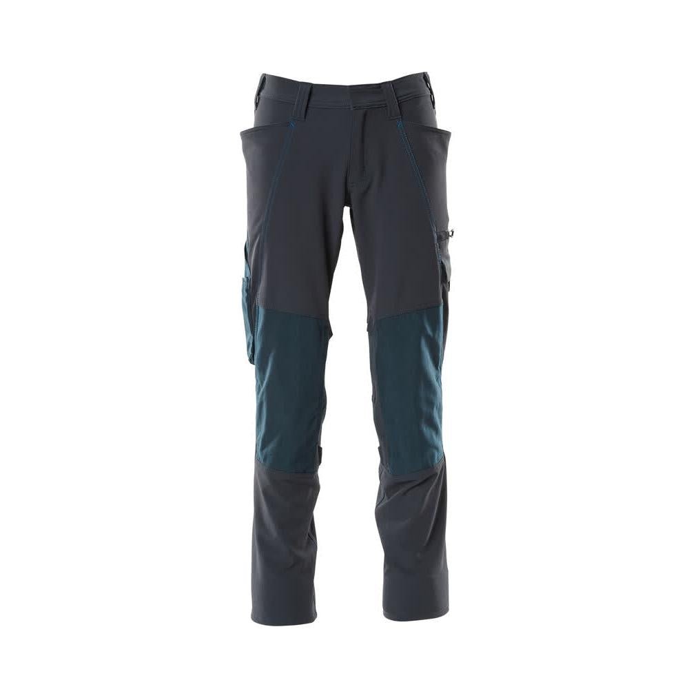 Pantalon, poches genoux, pantalon ULTIMATE STRETCH, noir-bleu