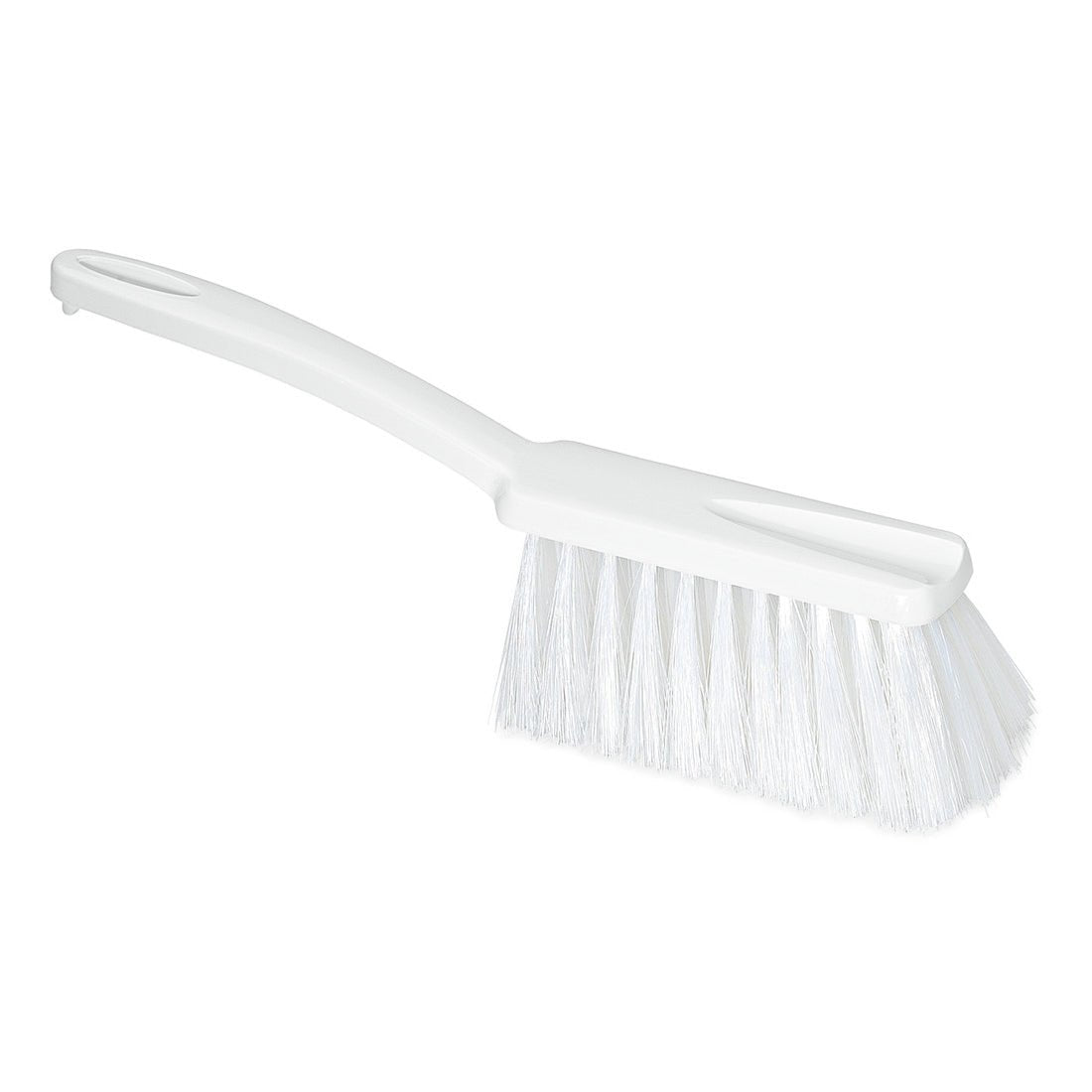 La brosse à main HACCP Nölle Profi Brush avec une épaisseur de poils de 0,25 mm de Nölle Profi Brush Bürsten- & Pinseltechnik e.K. dispose de poils raides et droits et d'un long manche avec deux trous rectangulaires - parfaite pour le nettoyage conforme à la HACCP.