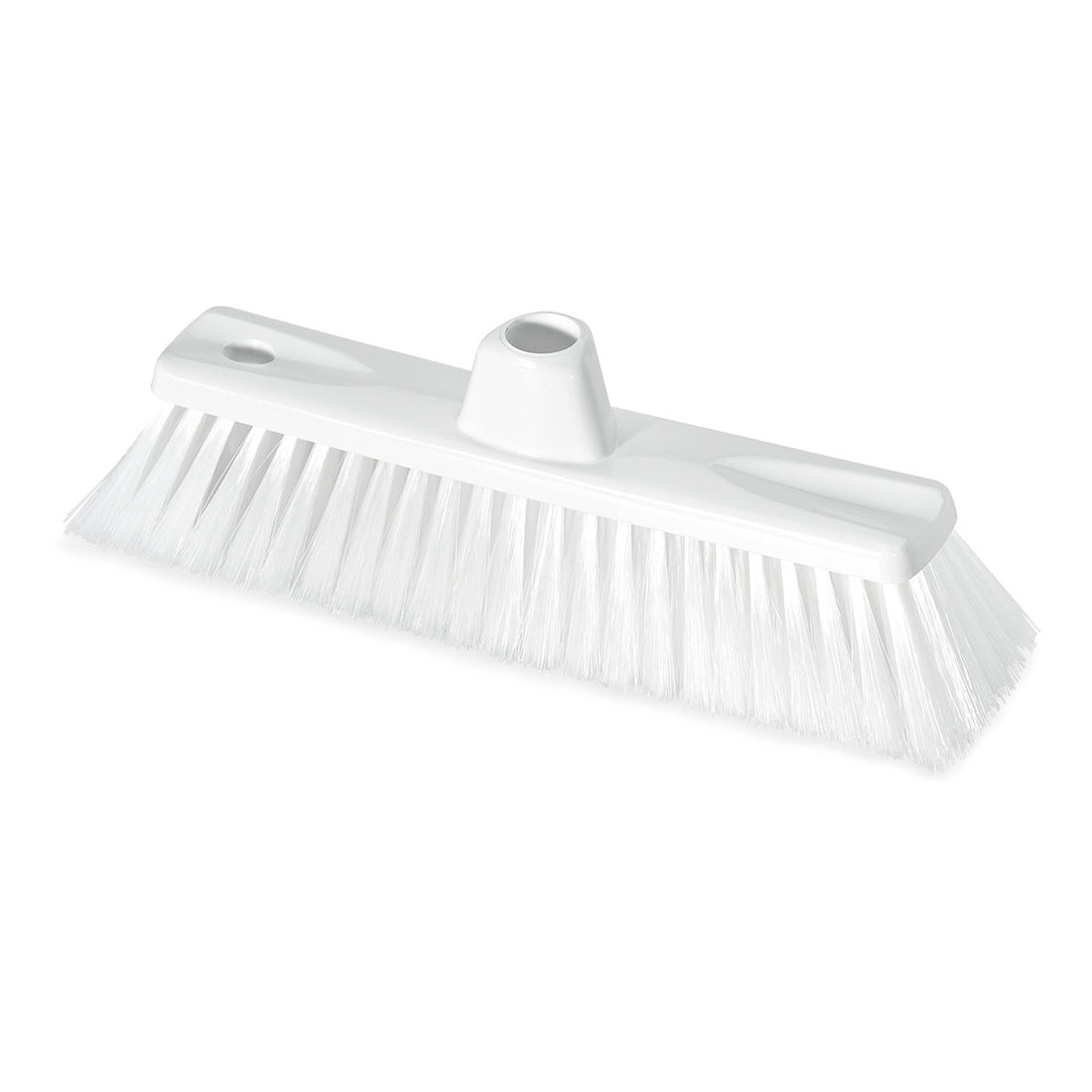 Une tête de balai de 30 cm HACCP de Nölle Profi Brush avec des poils durs de 0,50 mm de Nölle Profi Brush Bürsten- & Pinseltechnik e.K., illustrée sur un fond blanc simple.