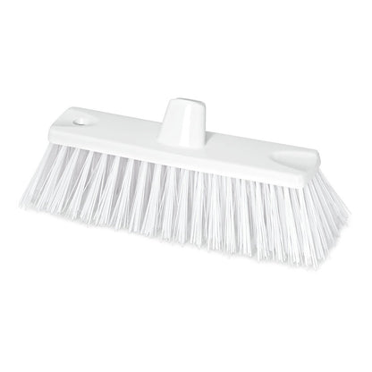 Der Nölle Profi Brush HACCP Grobbesen 30 cm Besenkopf hat extra harte Borsten (1,00 mm), zwei Befestigungslöcher und ist auf einem schlichten weißen Hintergrund abgebildet. Marke: Nölle Profi Brush Bürsten- & Pinseltechnik e.K.