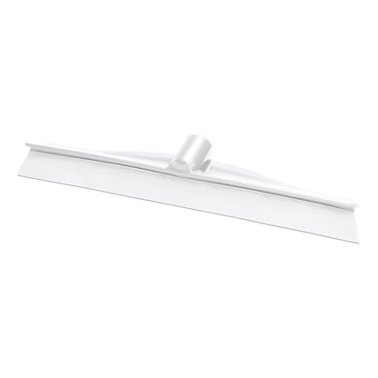 Le Nölle Profi Brush HACCP Raclette à eau Monobloc, 40 cm, de Nölle Profi Brush Bürsten- & Pinseltechnik e.K., dispose d'une lame plate blanche et d'un support central pour manche - idéal pour le nettoyage hygiénique dans le domaine professionnel. Illustré sur un fond blanc uni.