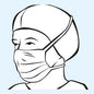 Masque Foliodress anti-éclaboussures | Paquet (40 pièces)