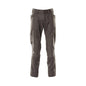 Pantalon avec poches genoux, pantalon extra léger, anthracite foncé