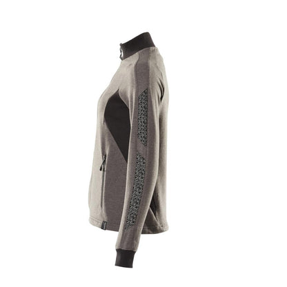 Sweat-shirt avec fermeture éclair, sweat-shirt pour femme avec fermeture éclair