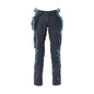 Pantalon avec poches suspendues, pantalon empiècements stretch