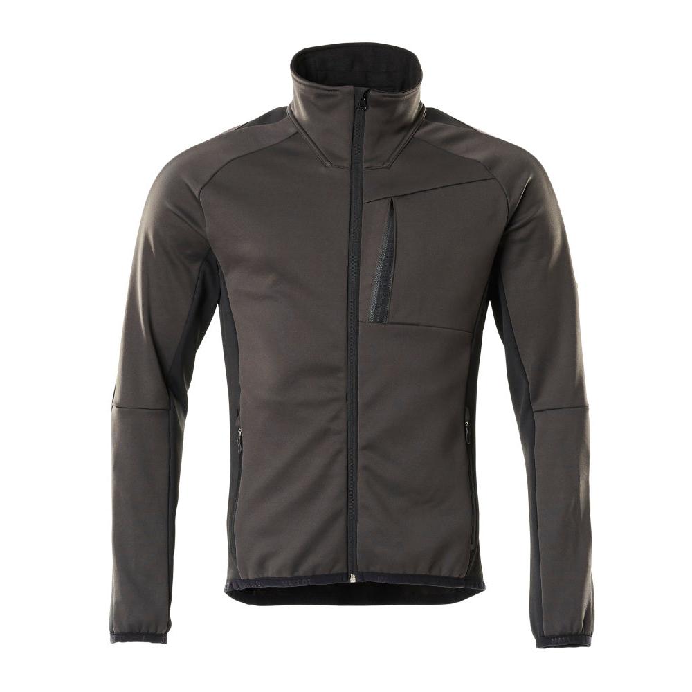 Pull polaire avec veste micropolaire zippée