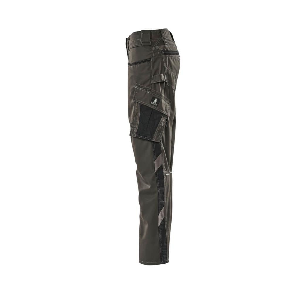 Pantalon, femme, perle, pantalon bicolore