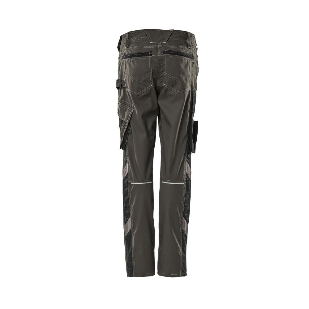 Pantalon, femme, perle, pantalon bicolore
