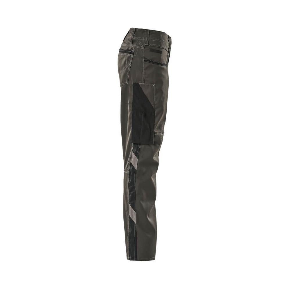 Pantalon, femme, perle, pantalon bicolore
