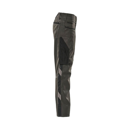 Pantalon, femme, perle, pantalon bicolore
