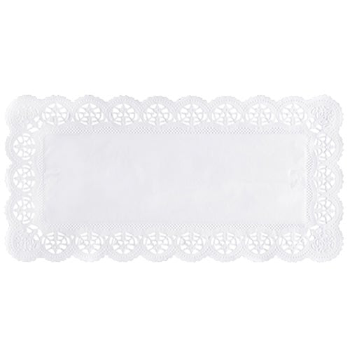 Les papiers dentelés PAPSTAR rectangulaires 34x17 cm en blanc de la PAPSTAR GmbH ont un bord orné, semblable à de la dentelle, qui est parfait pour une décoration élégante. La livraison se fait dans un sac en plastique pratique avec 250 pièces pour la fraîcheur et le confort.