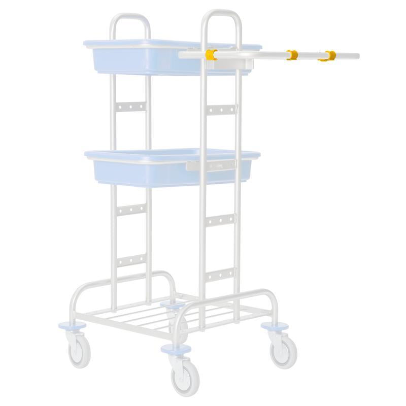 Clip de maintien VERMOP pour sacs poubelles, 3 x 2 x 2 cm