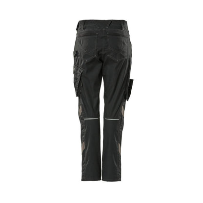 Pantalon, femme, losange, pantalon uni