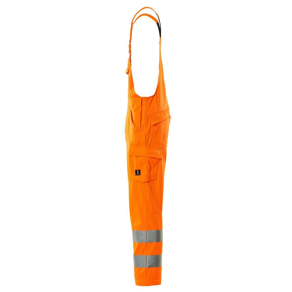 Salopette, salopette unie, orange haute visibilité