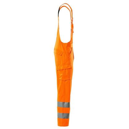 Salopette, salopette unie, orange haute visibilité
