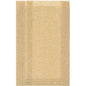 Une simple matzah rectangulaire de couleur brun clair repose sur un fond blanc à côté d'un sac en papier d'herbe Bloom Medium 310x200 mm de Duni GmbH en papier d'herbe naturel (paquet de 500 pièces).