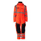 Combinaison d'hiver CLIMASCOT®, combinaison hiver légère, rouge haute visibilité/anthracite foncé