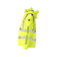Veste d'hiver CLIMASCOT®, veste d'hiver légère, jaune haute visibilité/noir-bleu