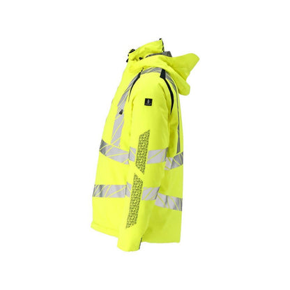 Veste d'hiver CLIMASCOT®, veste d'hiver légère, jaune haute visibilité/noir-bleu