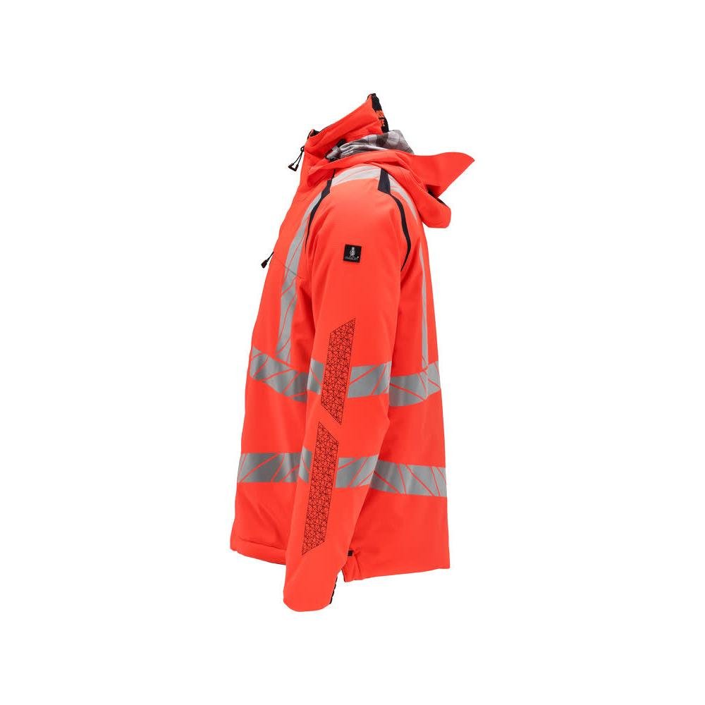 Veste d'hiver CLIMASCOT®, veste d'hiver légère, rouge haute visibilité/noir-bleu