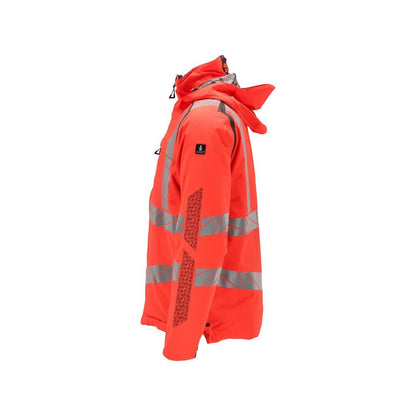 Veste d'hiver CLIMASCOT®, veste d'hiver légère, rouge haute visibilité/anthracite foncé