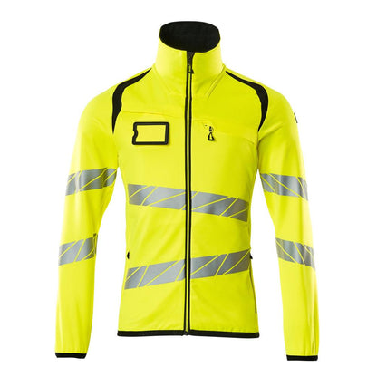 Pull polaire avec veste micropolaire zippée