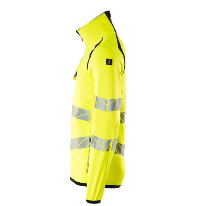 Pull polaire avec veste micropolaire zippée