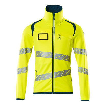 Pull polaire avec veste micropolaire zippée