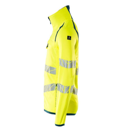 Pull polaire avec veste micropolaire zippée