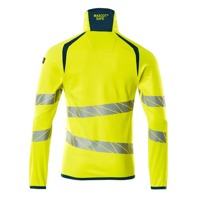 Pull polaire avec veste micropolaire zippée