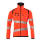 Pull polaire avec veste micropolaire zippée