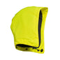 Cagoule pour casque de sécurité, réglable Cagoule taille ONE, jaune haute visibilité | Paquet (1 pièce)