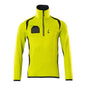 Pull polaire avec veste courte zippée en micropolaire