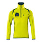 Pull polaire avec veste courte zippée en micropolaire