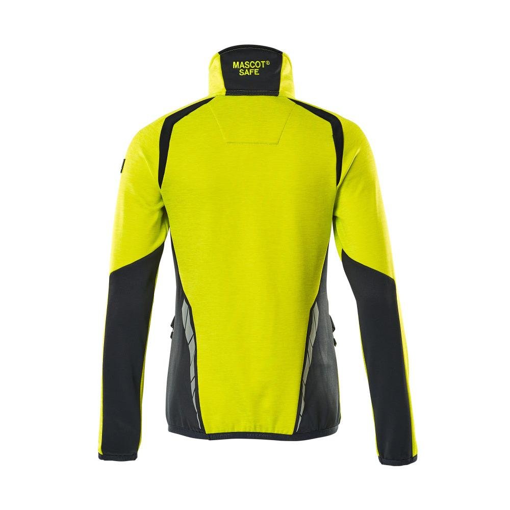 Pull polaire avec fermeture éclair courte, veste micropolaire femme