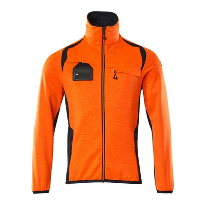 Pull polaire avec veste micropolaire zippée