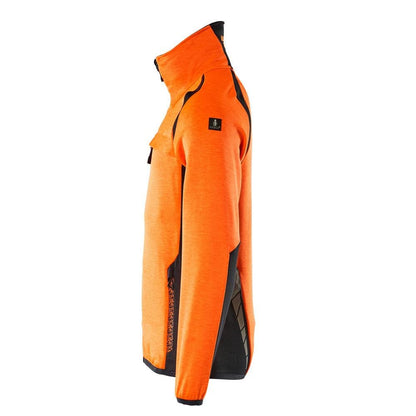 Pull polaire avec veste micropolaire zippée