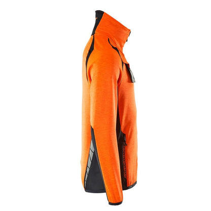 Pull polaire avec veste micropolaire zippée