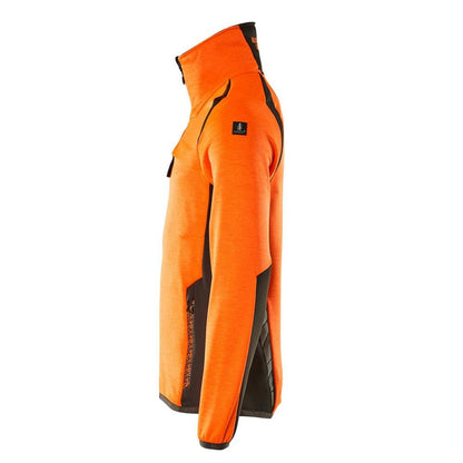 Pull polaire avec veste micropolaire zippée