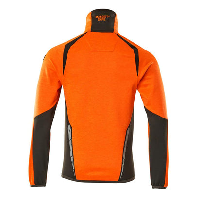 Pull polaire avec veste micropolaire zippée